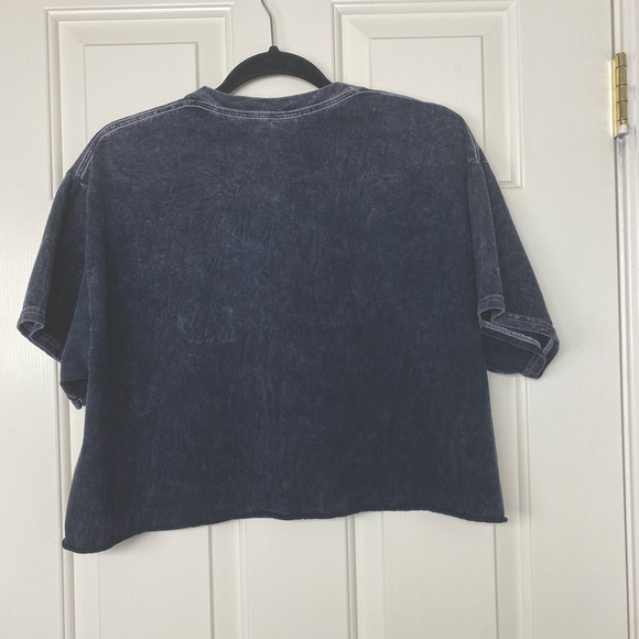 Pink Floyd Band Crop Tee Dark Gray M - Picture 4 of 5